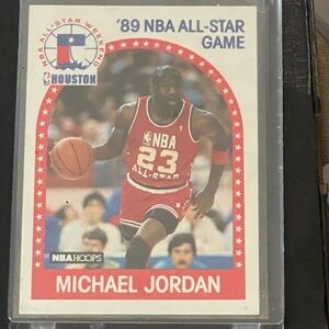 Michael Jordan NBA Hoops Card